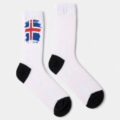 IJslandse vlag Sokken (Rechts)