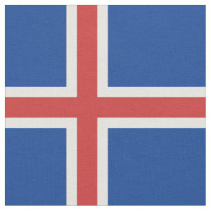 IJslandse vlag Stof