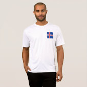 IJslandse vlag T-shirt (Voorkant volledig)