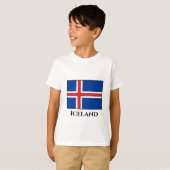 IJslandse vlag T-shirt (Voorkant volledig)
