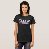 IJslandse vlag T-shirt (Voorkant volledig)