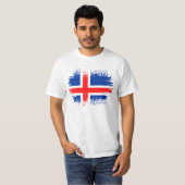 IJslandse vlag T-shirt (Voorkant volledig)