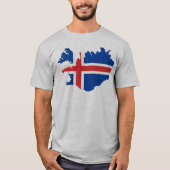 IJslandse vlag T-shirt (Voorkant)