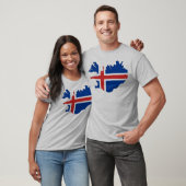 IJslandse vlag T-shirt (Unisex)