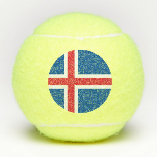IJslandse vlag Tennisballen