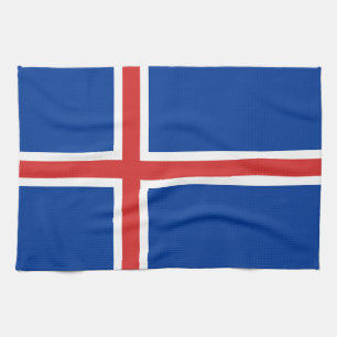 IJslandse vlag Theedoek