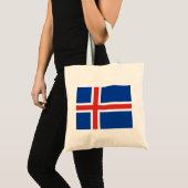 IJslandse vlag Tote Bag (Voorkant (product))
