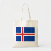 IJslandse vlag Tote Bag (Voorkant)
