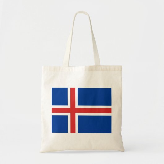 IJslandse vlag Tote Bag (Voorkant)