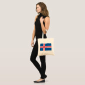 IJslandse vlag Tote Bag (Voorkant (model))