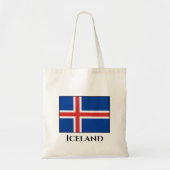 IJslandse vlag Tote Bag (Voorkant)