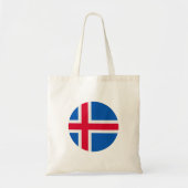 IJslandse vlag Tote Bag (Voorkant)
