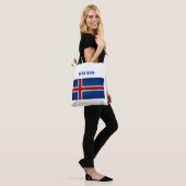IJslandse vlag Tote Bag (Op model)