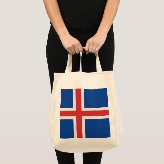 IJslandse vlag Tote Bag (Voorkant (product))