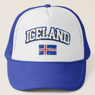 IJslandse vlag Trucker Pet