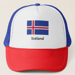 IJslandse vlag Trucker Pet