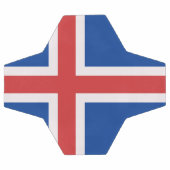 IJslandse vlag Voetbal (Enkel)
