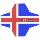 IJslandse vlag Voetbal (Enkel)