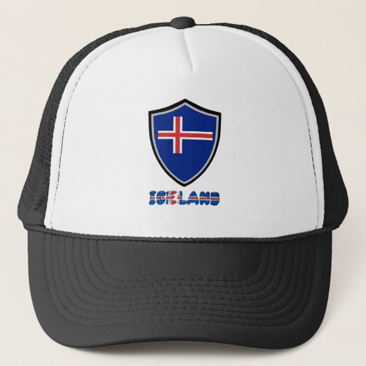 IJslandse vrachtwagen Trucker Pet (Voorkant)