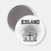 IJslandse wapenstilstand Magneet (Voorkant / Achterkant)