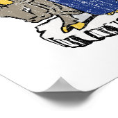 IJslandse wapenstilstand Poster (Hoek)