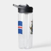 IJslandse wapenstilstand, vlag, IJsland Waterfles (Rechts)