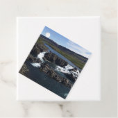 IJslandse waterval - Bedankjes Labels (In situ)