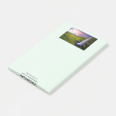 IJslandse Waterval Groen Natuur Foto Post-it® Notes (Schuin)