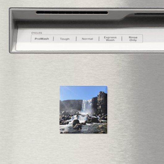 IJslandse watervalmagneet Magneet (Insitu (Vaatwasser))