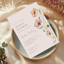 IJslandse Waterverf IJslands Poppy Vrijgezellenfee Kaart