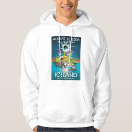 IJslandse zonsverduistering 2026 - trui  Hoodie