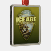 IJslang (pijlpunt) Metalen Ornament (Rechts)