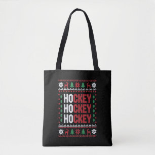 Ijsliefhebber Kerstman Grappig Sportteam Tote Bag