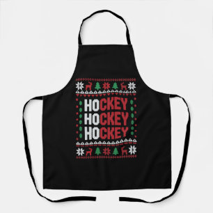 Ijsliefhebber Kerstman Kerstman Grappig Sportteam Schort