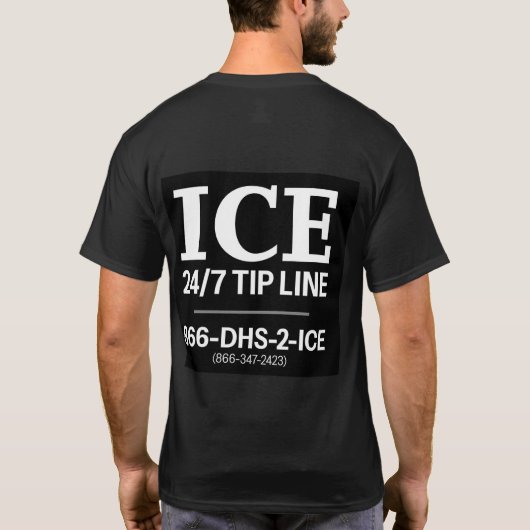 ijslijn t-shirt (Achterkant)