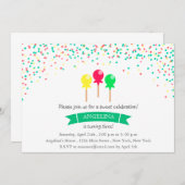 IJslollies - uitnodiging voor verjaardagsfeestje (Voorkant / Achterkant)