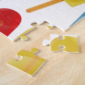 Ijslolly patroon legpuzzel (Zijkant)