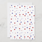 Ijslolly's Knaller Rood Wit Blauw 1e Verjaardag Kaart (Achterkant)
