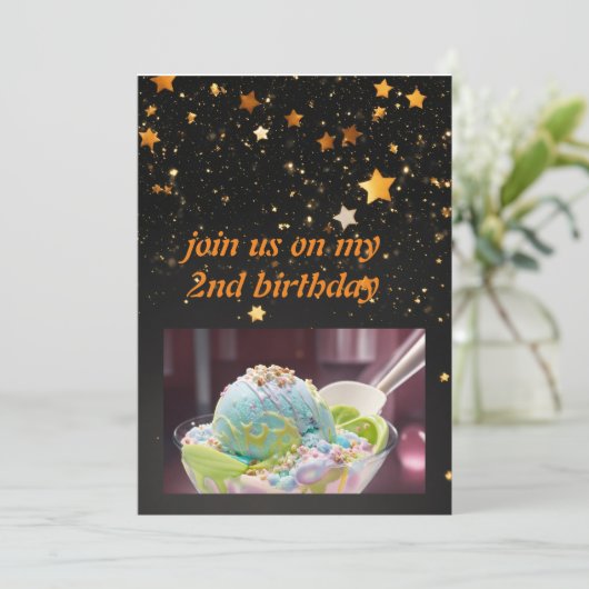 ijsmagie kaart (Staand voorkant)