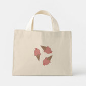 ijsontwerp boodschappentas mini tote bag (Achterkant)