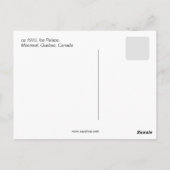  ijspaleis Montreal Canada Briefkaart (Achterkant)