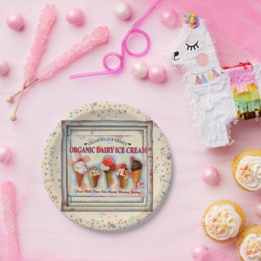 ijsparlor bord (Feest)