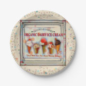 ijsparlor bord (Voorkant)