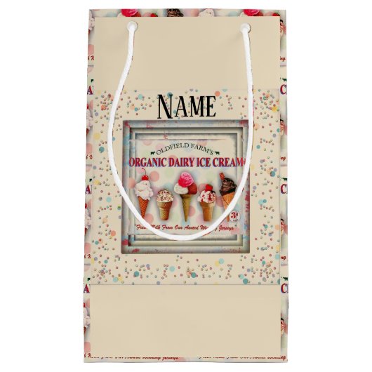  ijsparlor-gebarentaal klein cadeauzakje (Voorkant)