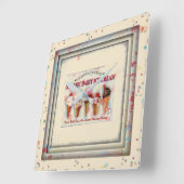 ijsparlor vierkante klok (Hoek)