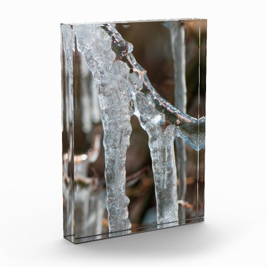 Ijspegels Fotoblok (Links)