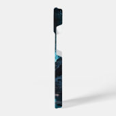 IJsplaneet in een andere wereld. iPhone Hoesje (Linkerkant)