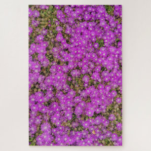 IJsplant Paarse Bloemen (Moeilijk Niveau) Puzzel