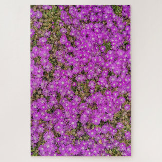 IJsplant Paarse Bloemen (Moeilijk Niveau) Puzzel