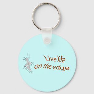 ijsprand schaats sleutelhanger